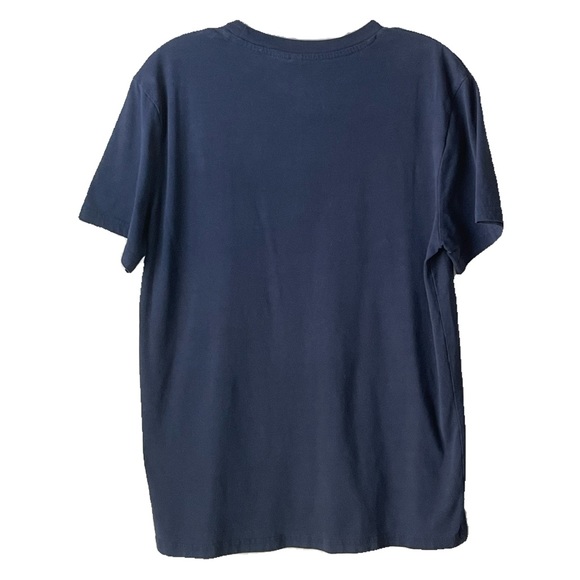 🔥H&M Divided mens guys t-shirt tee navy blue size medium gift - Picture 5 of 6